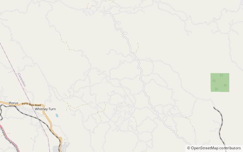 Mocho Mountains location map
