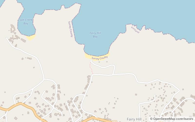 Winifred Beach location map