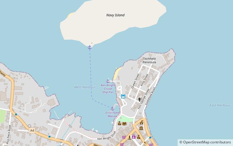 Bikini Beach Jamaica location map