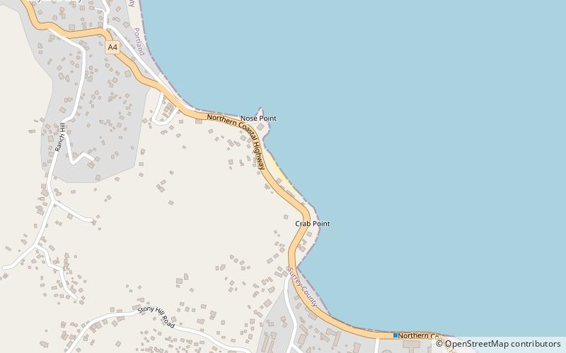 sharshy beach location map
