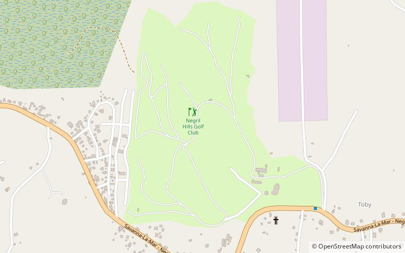 negril hills golf club location map