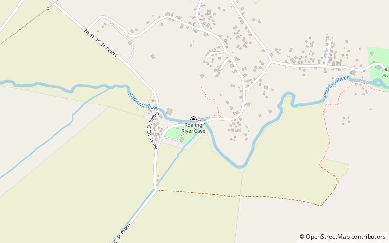 roaring river park location map