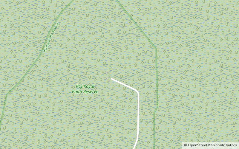 Royal Palm Reserve location map