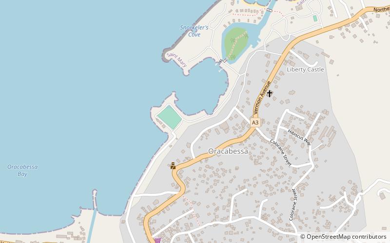 James Bond Beach location map