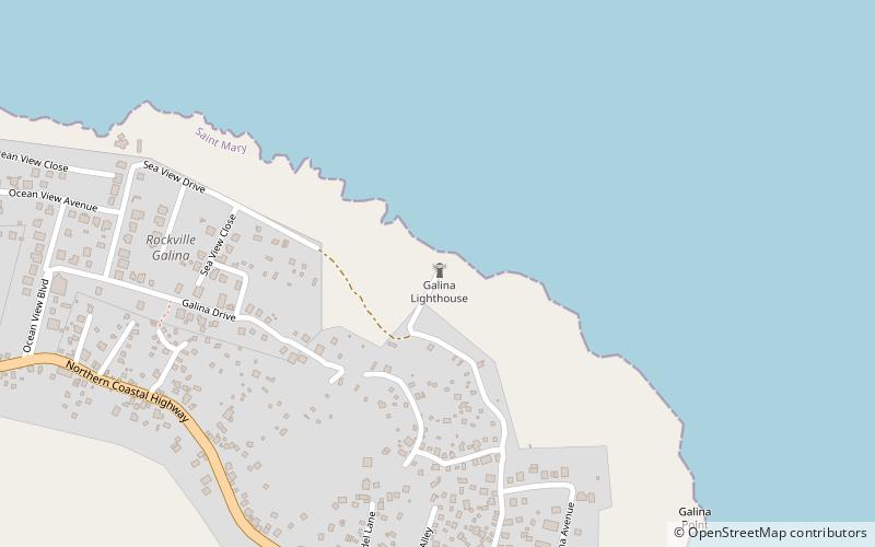 galina lighthouse location map