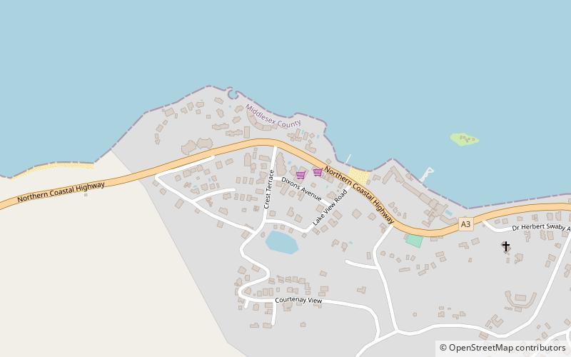 Reggae Beach location map