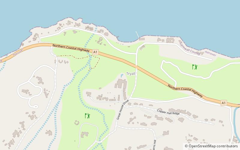 Sandy Bay location map