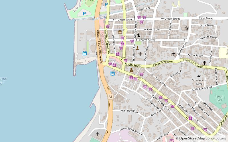 trinity mall montego bay location map