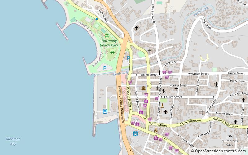 baywest shopping centre montego bay location map