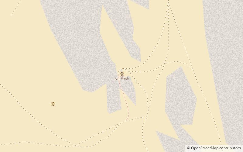 Jabal Umm Fruth Bridge location map