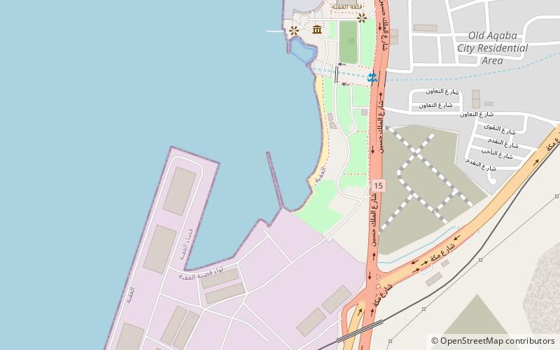 Port of Aqaba location map
