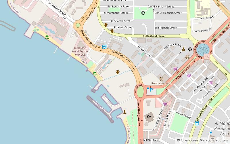 ayla aqaba location map
