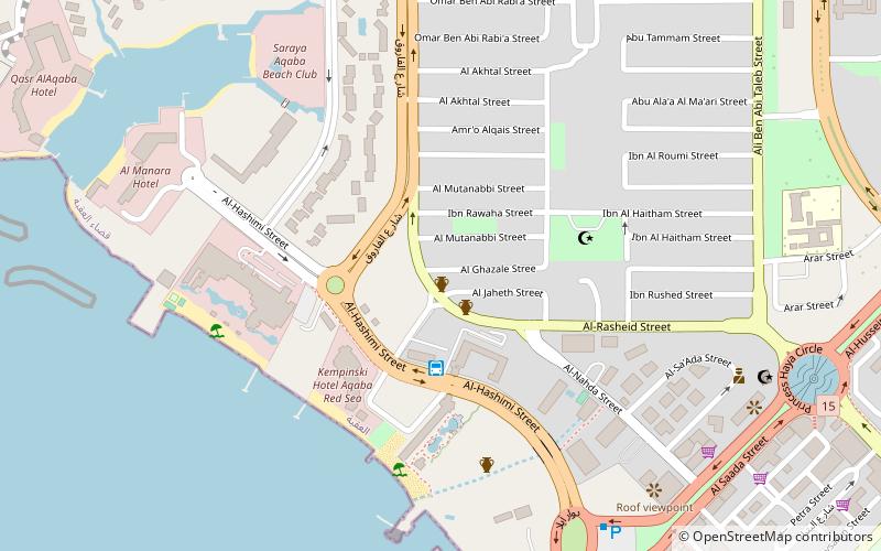 Aqaba location map