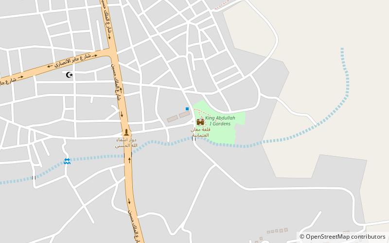 Ma’an Ottoman Castle location map