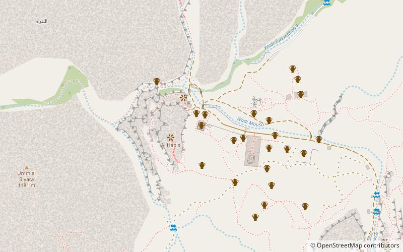 Kasr Bint Firaun location map