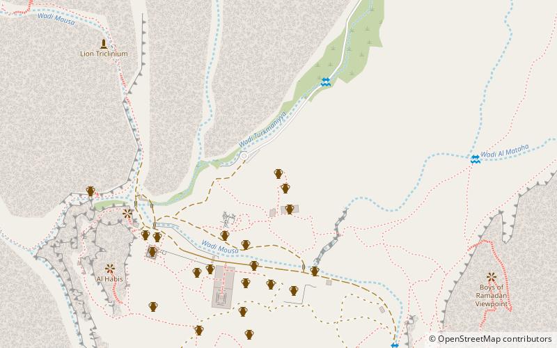 ridge church petra location map