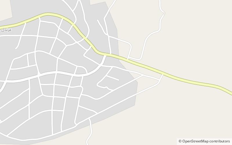 Bosra location map