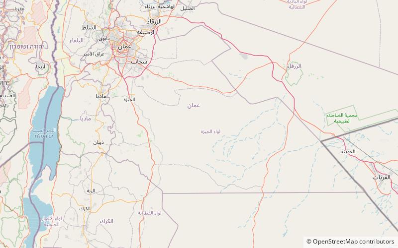 'Ain Ghazal location map