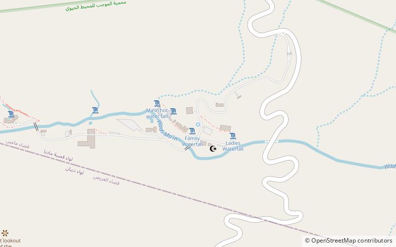 Hammamat Ma'in location map
