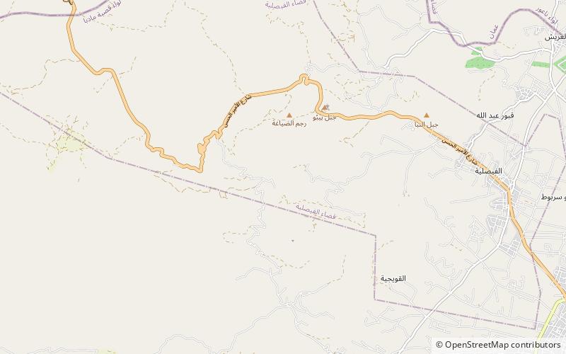 Abarim location map