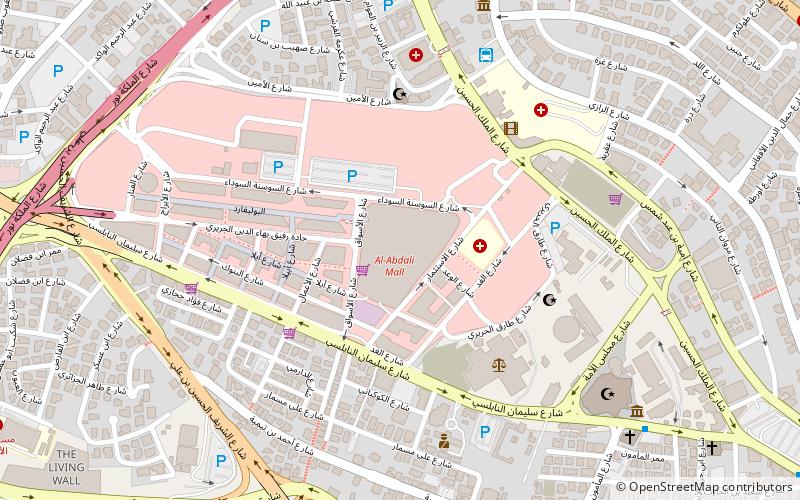 abdali mall amman location map