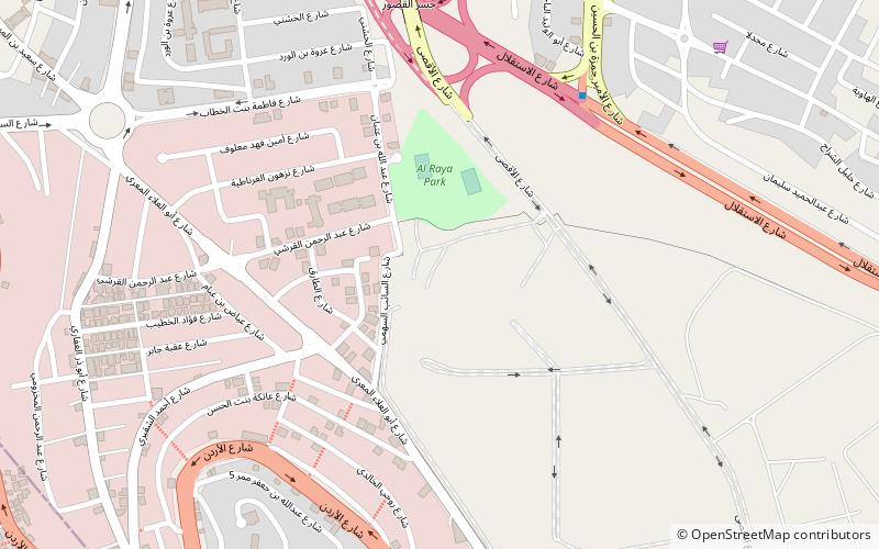Raghadan-Fahnenmast location map