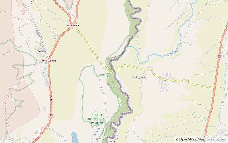 Jisr ed Damiye location map