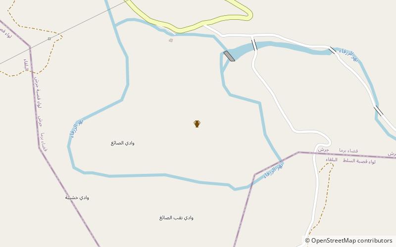 Tulul adh-Dhahab location map