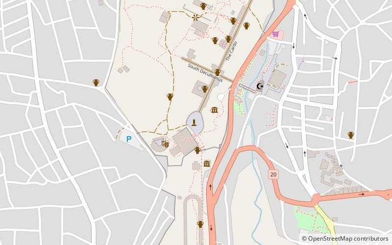 Oval Plaza location map