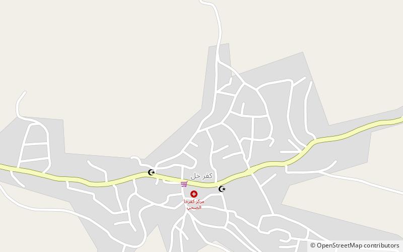 kufr khall location map