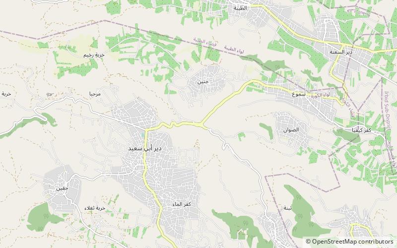 uyun al hammam location map