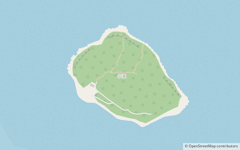 Kayama Island location map