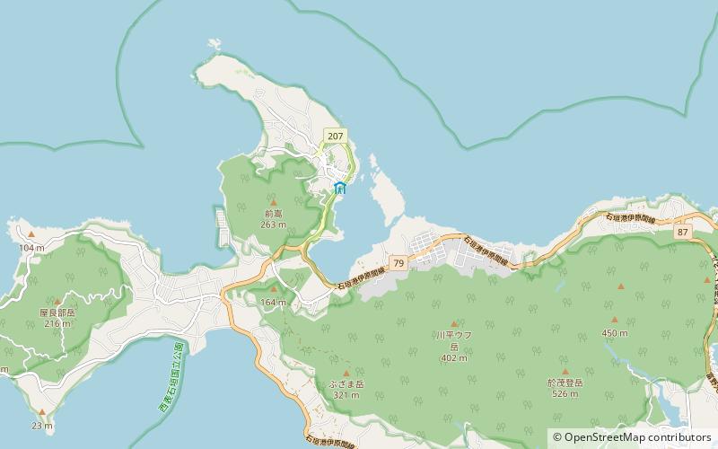 Kabira Bay location map