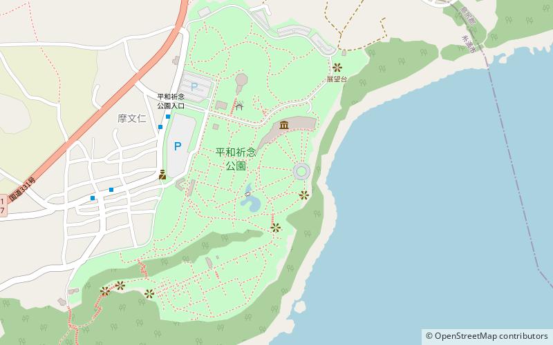 Cornerstone of Peace location map