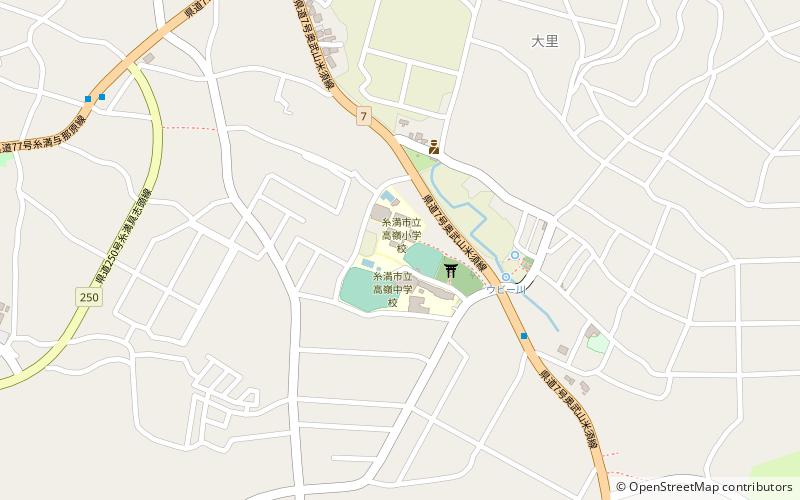 nanzan castle itoman location map