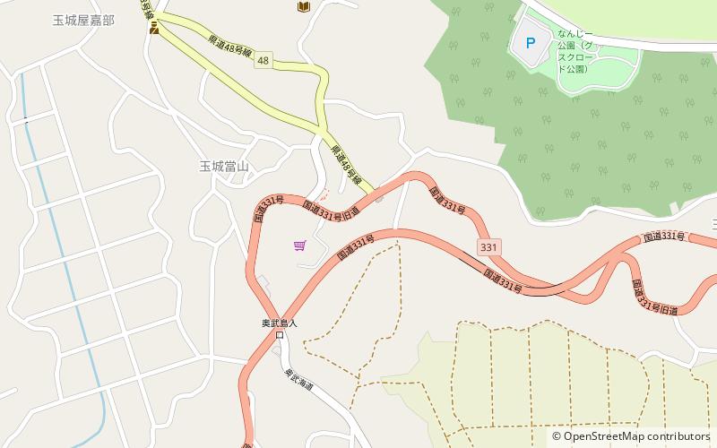 Ōzato Castle location map