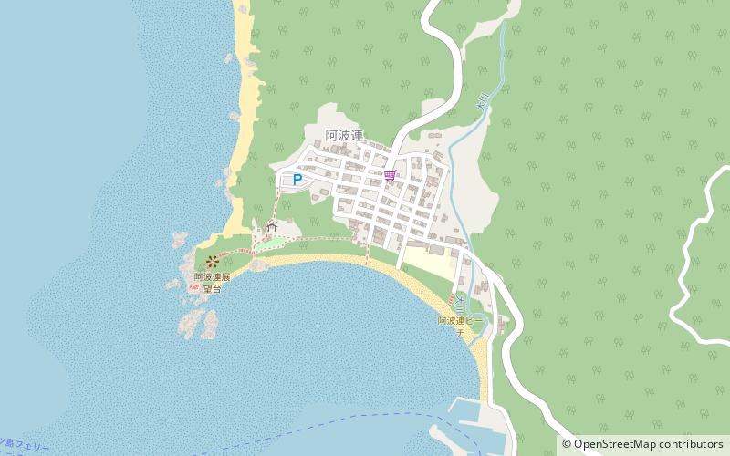 Tokashiki-jima location map