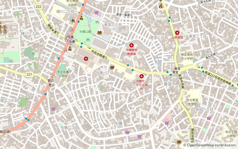 Okinawa Prefectural College of Nursing location map