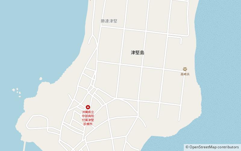 Tsuken Island location map