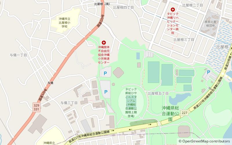 okinawa comprehensive park location map