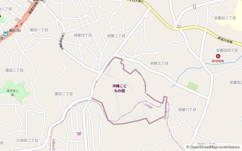 okinawa childrens zoo museum location map