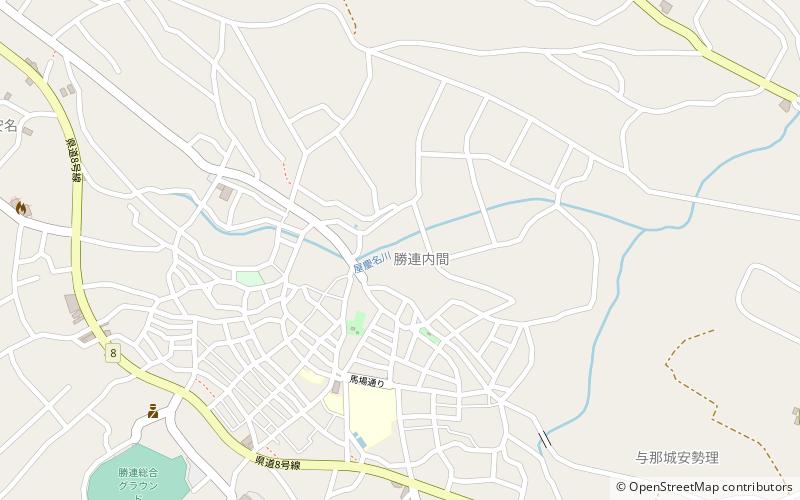 Katsuren Peninsula location map