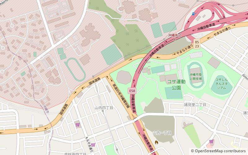 Okinawa Arena location map