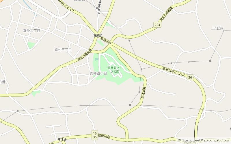 kyan castle uruma location map