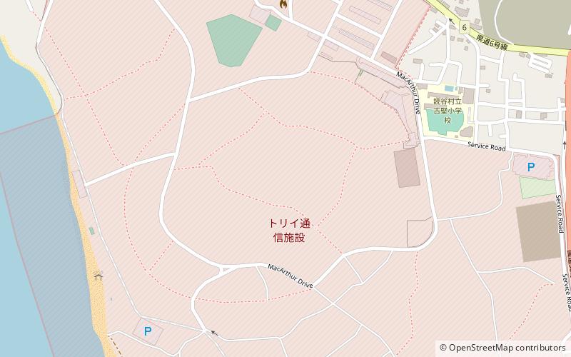 Torii Station location map