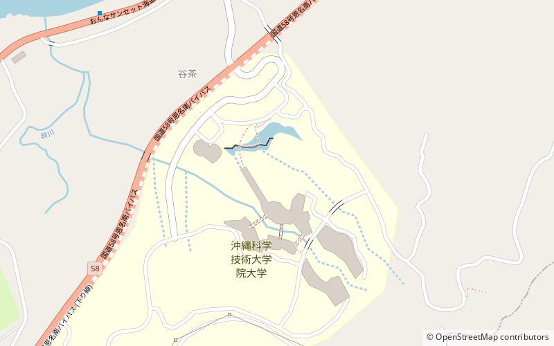 Okinawa Institute of Science and Technology location map