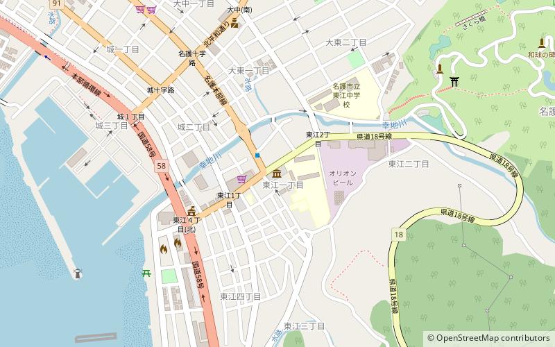 Nago Museum location map