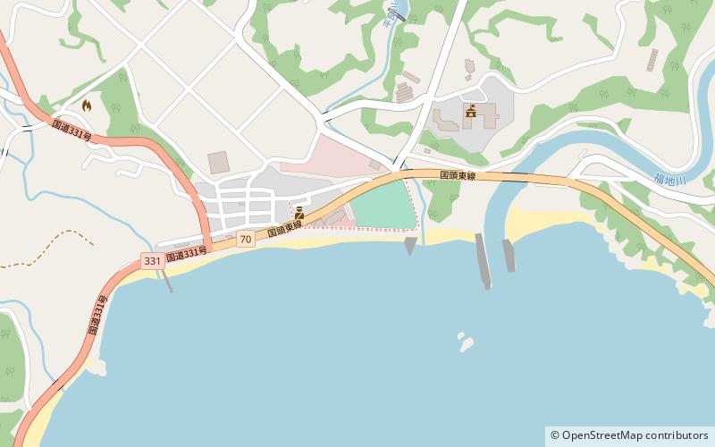 Higashi location map