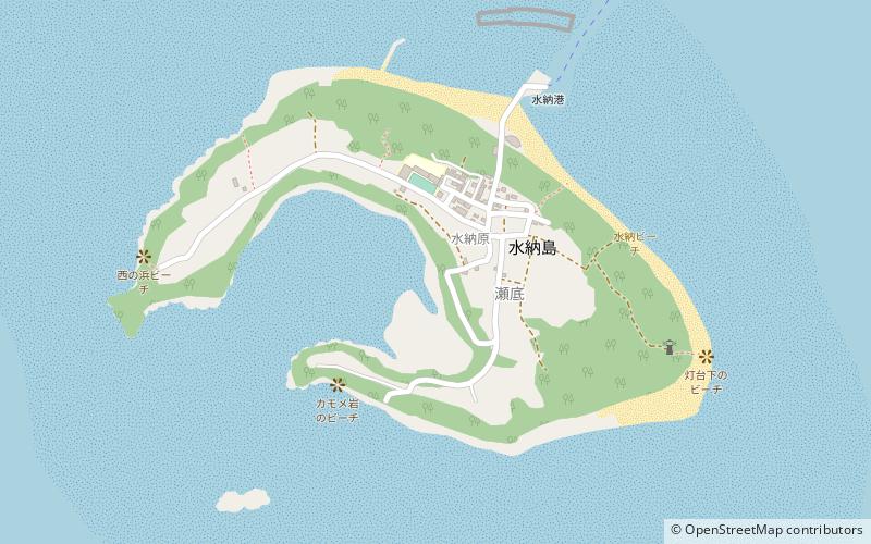 Minna-jima location map