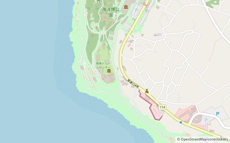 tropical dream center motobu location map
